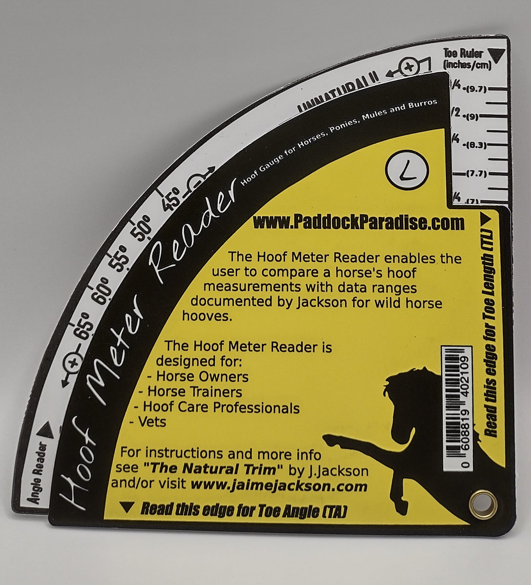 Hoof Meter Reader hoof gauge (updated double wheel version) Star